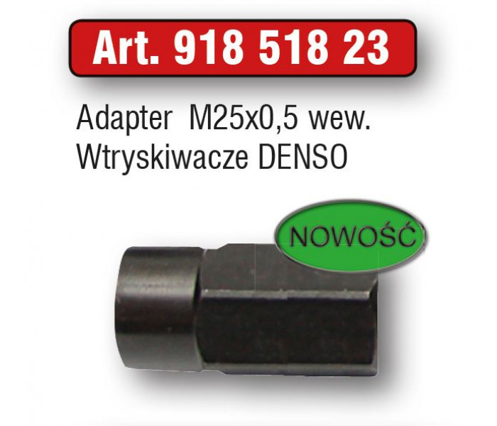 Adapter młotka udarowego DENSO M25x0,5 wew -918 518 23